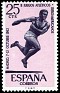 Spain 1962 Sports 25 CTS Multicolor Edifil 1450. España 1450. Uploaded by susofe